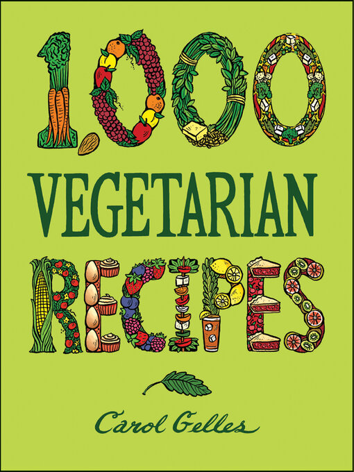 Cover image for 1,000 Vegetarian Recipes